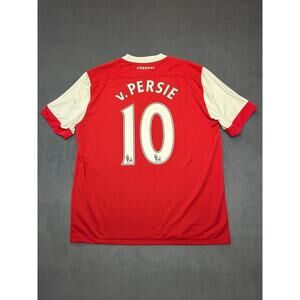 Arsenal London V.Persie #10 Football/Soccer 2010/2011 Jersey Size XLNike Dri-Fit